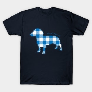 Plaid Dachshund T-Shirt